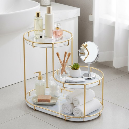 Tiers metal makeup - 3-tiers,