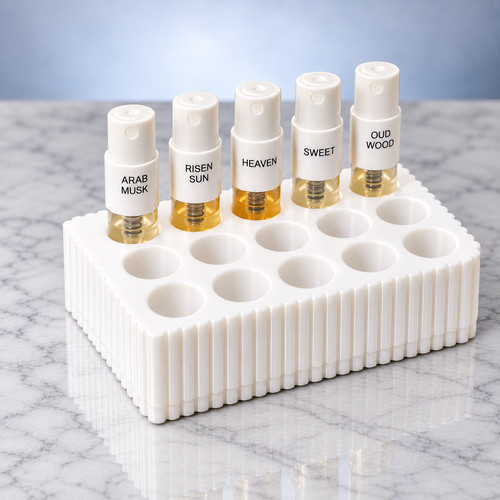 Perfume sample holder 15 - sample, up