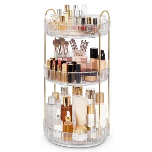 360 rotating makeup organiser - rotating,