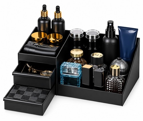Perfume organiser with drawers - with,