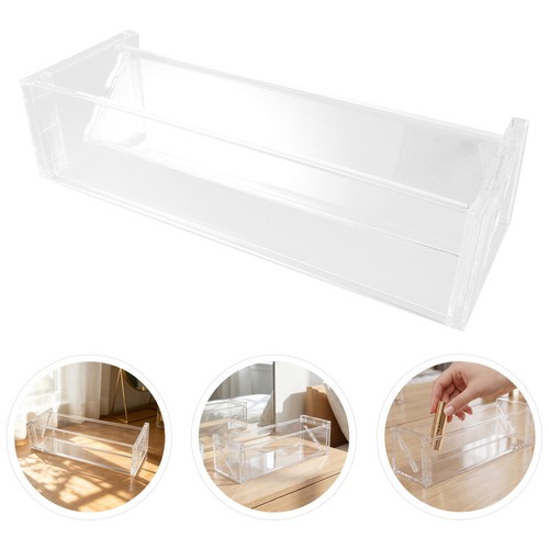 Clear lipstick storage rack - clear,