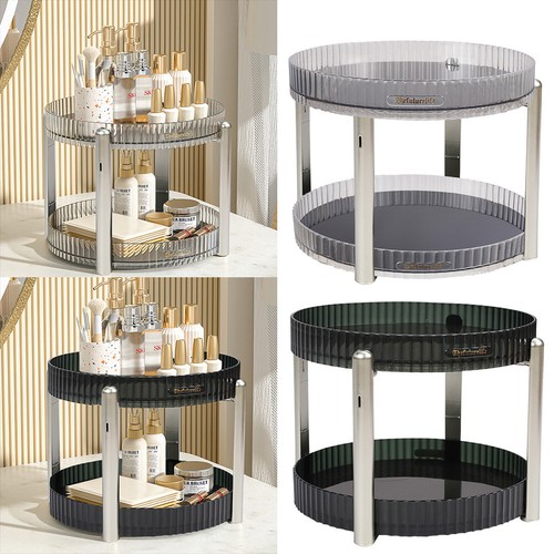 Rotating makeup organiser - rotating,
