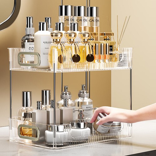 Clear tiers cosmetic storage - clear,
