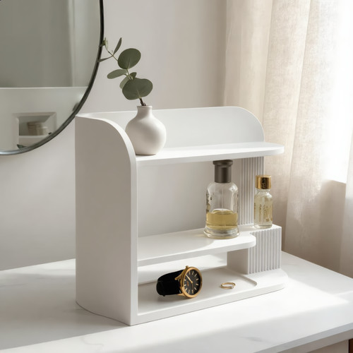 Tiered display shelf perfume - tiered, |