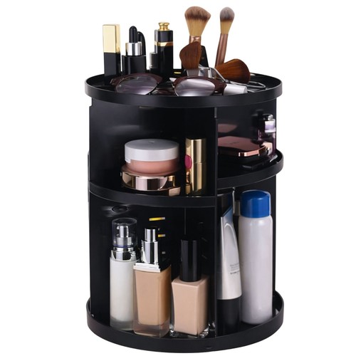 Rotating makeup organiser - rotating,