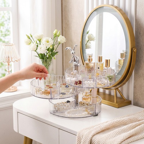 Makeup organiser acrylic - organiser,