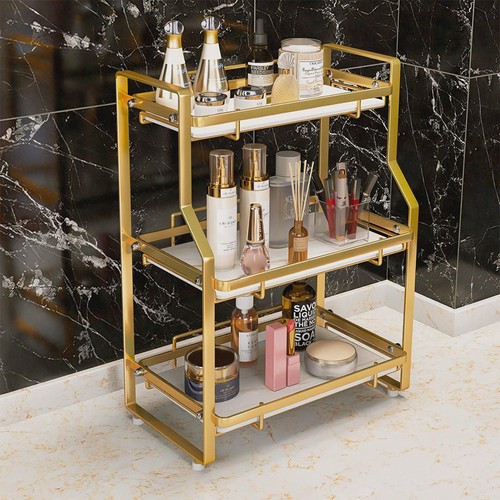 Tier metal cosmetic storage - metal,