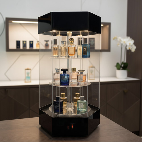 3tier counter top display case - display,