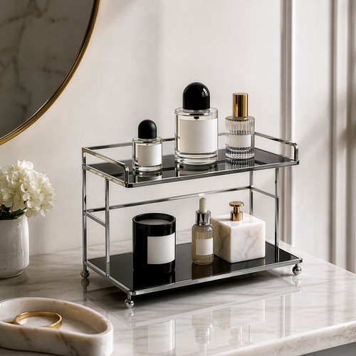 Tier storage stand cosmetic - storage, stand,